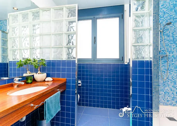 Super Oasis Fab Sea And View With Private Pool And Air Conditioning 别墅 *