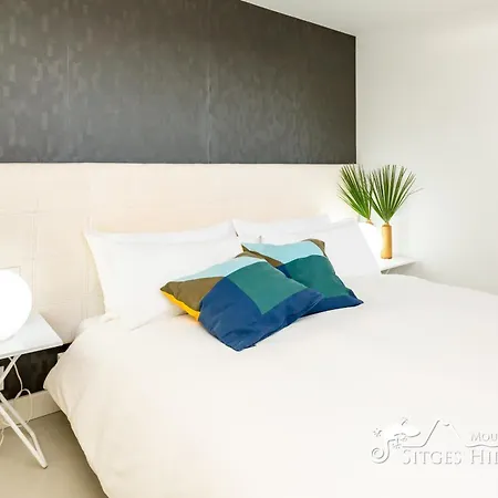 Super Oasis Fab Sea And View With Private Pool And Air Conditioning * シッチェス
