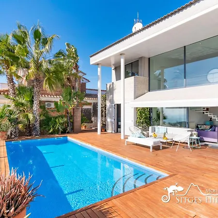 Super Oasis Fab Sea And View With Private Pool And Air Conditioning ヴィラ