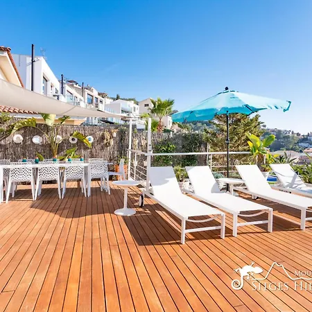 فيلة Super Oasis Fab Sea And View With Private Pool And Air Conditioning