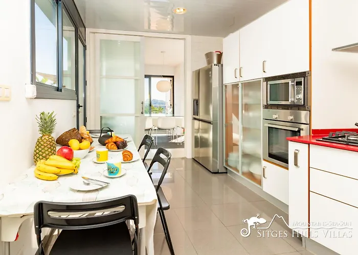 Super Oasis Fab Sea And View With Private Pool And Air Conditioning Villa Sitges