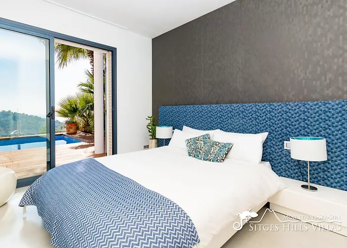 Villa Super Oasis Fab Sea And View With Private Pool And Air Conditioning Sitges